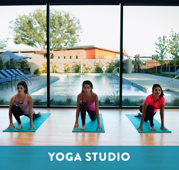 Yoga Studio at Cane Island in Katy, TX